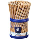 STAEDTLER PENCIL NATURAL JUMBO TRIANGULAR 2B