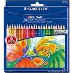 STAEDTLER 144 NORIS CLUB AQUARELL WATERCOLOUR PENCILS ASSORTED BOX 24