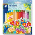 STAEDTLER 243 NORIS CLUB JUMBO OIL PASTELS ASSORTED BOX 24