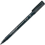 STAEDTLER MARKER PERM BULLET 314 BLACK