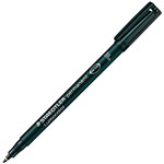 STAEDTLER 318 LUMOCOLOR PERMANENT MARKER BULLET 06MM BLACK