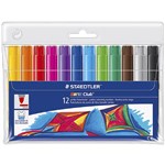 STAEDTLER 340 NORIS CLUB JUMBO COLOURING MARKERS 30MM ASSORTED WALLET 12