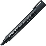 STAEDTLER 350 LUMOCOLOR PERMANENT MARKER CHISEL 50MM BLACK