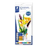 STAEDTLER ACRYLIC PAINTS ASSORTED BOX 12