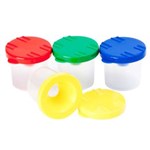 EDUCATIONAL COLOURS SAFETY PAINT POT STUBBY PACK 4