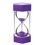TEACHABLES GIANT SAND TIMER 15 MINUTES PURPLE
