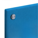 VISIONCHART SMOOTH VELOUR PINBOARD UNFRAMED 1500 X 900MM