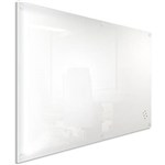 VISIONCHART LUMIERE MAGNETIC GLASSBOARD WITH PEN TRAY 1500 X 1200MM WHITE