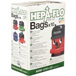 NUMATIC HEPAFLO VACCUM DUST BAGS PACK 10