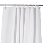 COMPASS SHOWER CURTAIN PEVA WITH RINGS