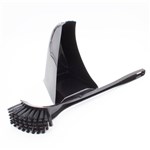 COMPASS PLASTIC TOILET BRUSH BLACK
