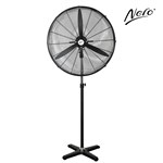 NERO INDUSTRIAL PEDESTAL FAN 75CM BLACK
