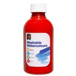 EDUCATIONAL COLOURS WASHABLE WATERCOLOUR PAINT 250ML ORANGE
