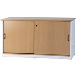YS DESIGN OXLEY CREDENZA 1200 X 450 X 730MM OAKWHITE