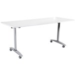 SUMMIT FLIP TOP TABLE 1800 X 750MM WHITE