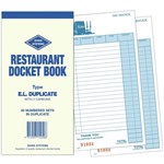 ZIONS RESTAURANT DOCKET BOOK PEN CARBON