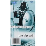 ZIONS PSP PAY SLIP PADS 165 X 90MM PACK 10