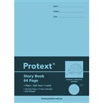 PROTEXT PREMIUM STORY BOOK PLAINQLD RULED YEAR 1 64 PAGE 330 X 240MM ECHIDNA ASSORTED