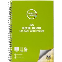 Coloured Cover Spiral Notebooks